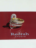 The Trinity Clip 925 Silver Ring
